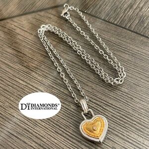 DIAMONDS INTERNATIONAL, Diamond Heart Necklace